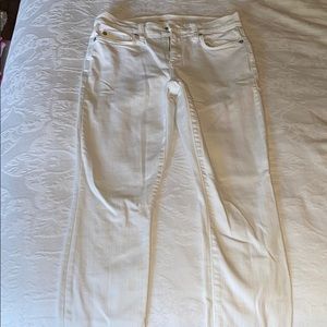 White jeans